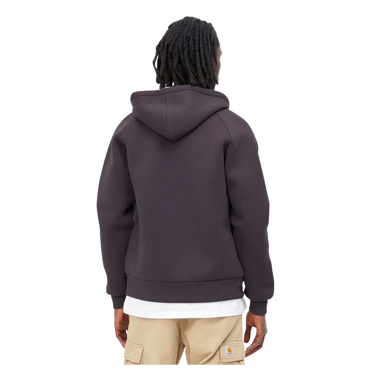 Felpa Carhartt WIP Car-Lux Hooded Viola Scuro