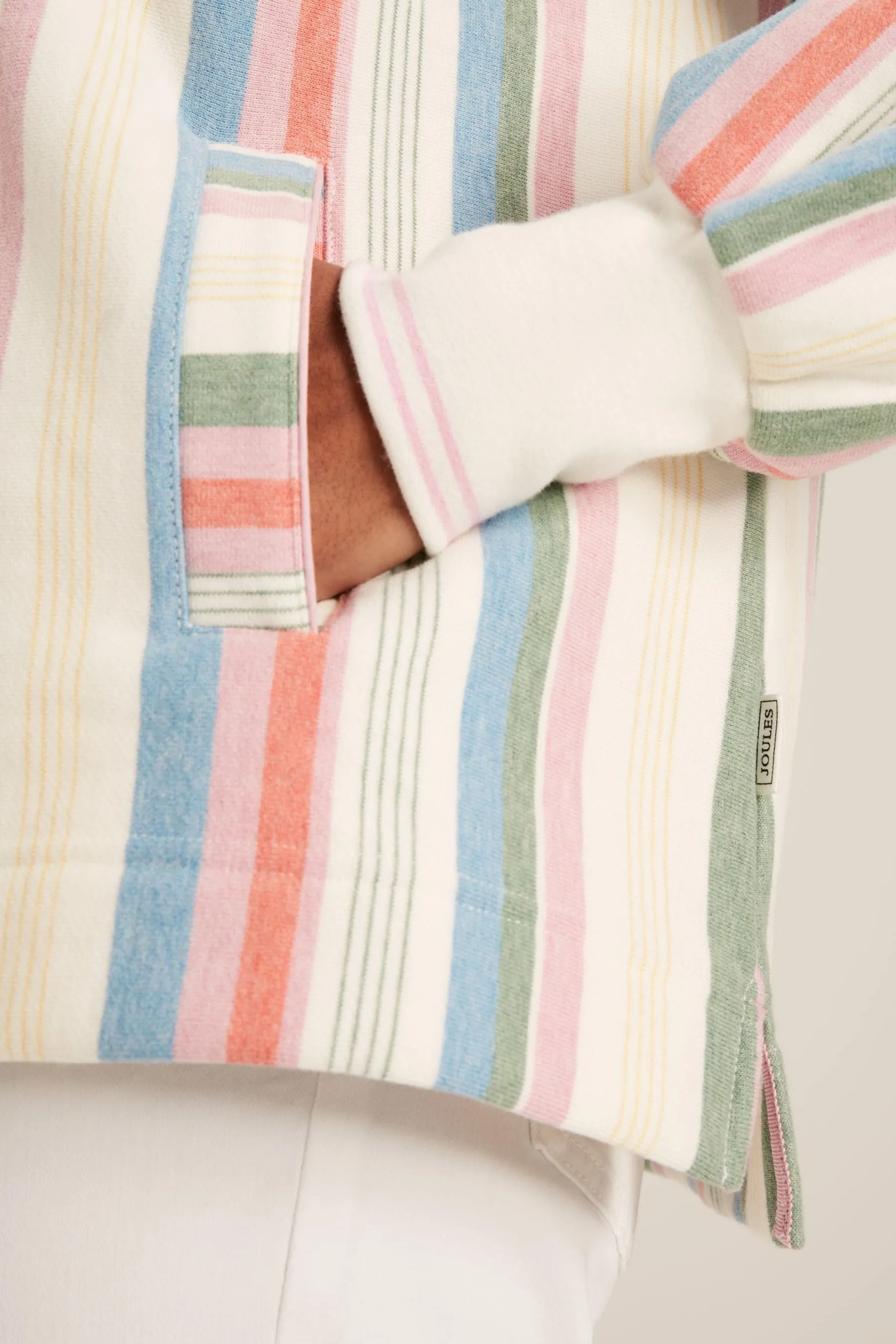 Joules Burnham - Felpa Collo a imbuto zip corta