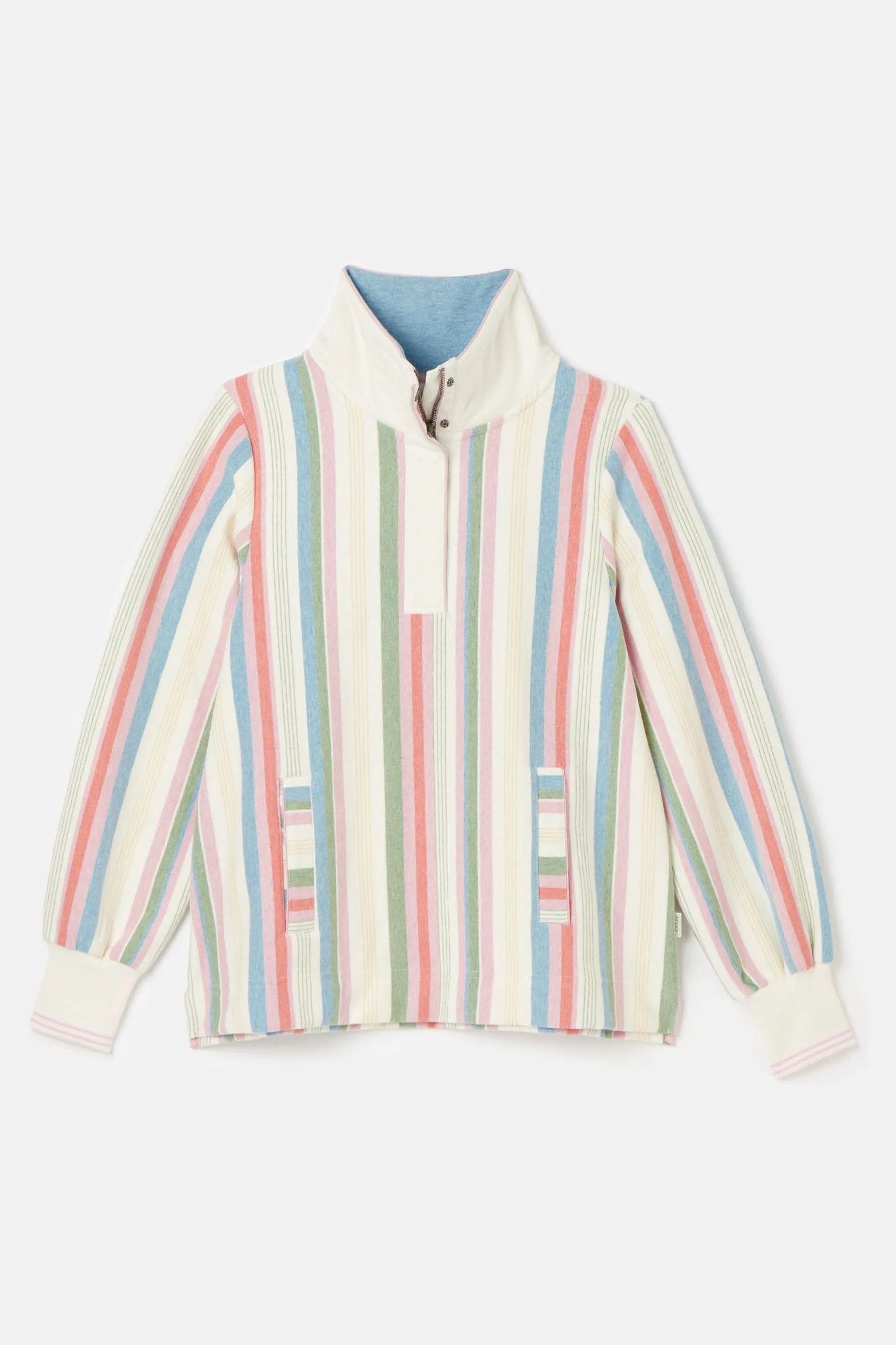 Joules Burnham - Felpa Collo a imbuto zip corta
