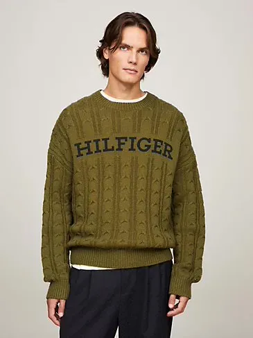 Maglia treccia TOMMY HILFINGER