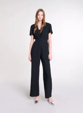 MAJE   Tuta con revers | Nero